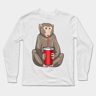 Monkey Drinking mug Long Sleeve T-Shirt